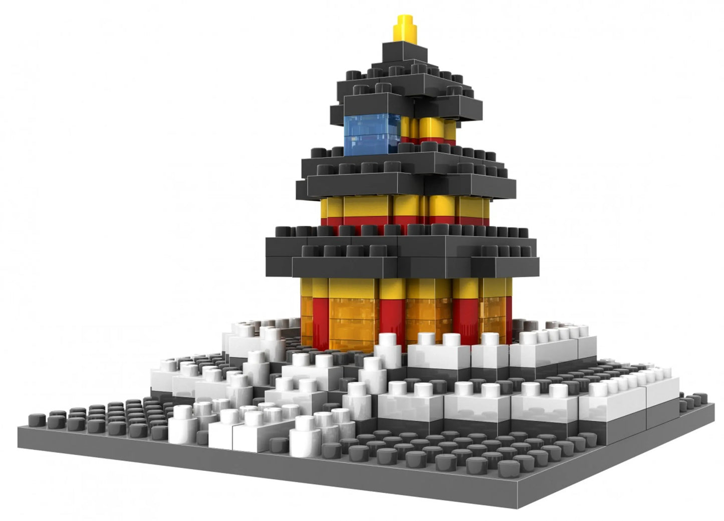 LOZ Micro Block Temple of Heaven Building Set – 220 Pieces | Ages 9+ | China Landmark