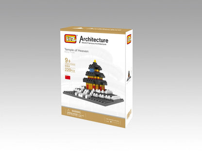LOZ Micro Block Temple of Heaven Building Set – 220 Pieces | Ages 9+ | China Landmark
