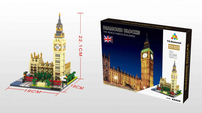 Big Ben Micro Block Building Set — 1,641 Pieces | Ages 10+