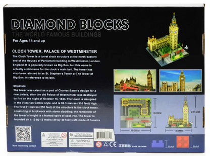 Big Ben Micro Block Building Set — 1,641 Pieces | Ages 10+