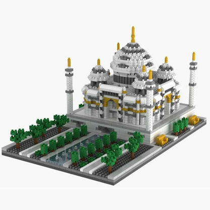 Taj Mahal Micro Block Building Set — 2,169 Pieces | Ages 10+