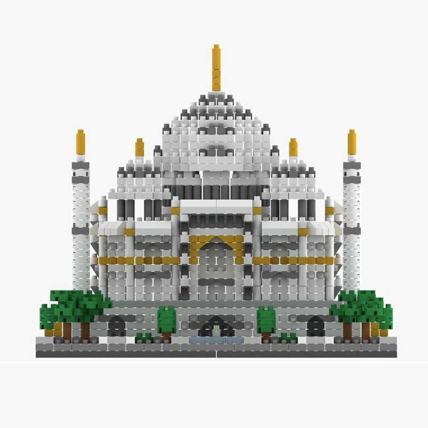 Taj Mahal Micro Block Building Set — 2,169 Pieces | Ages 10+