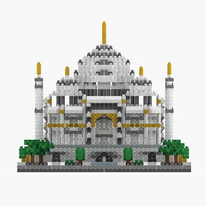 Taj Mahal Micro Block Building Set — 2,169 Pieces | Ages 10+