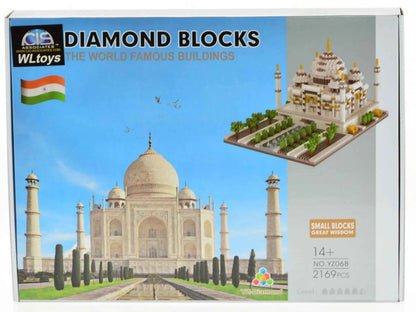 Taj Mahal Micro Block Building Set — 2,169 Pieces | Ages 10+