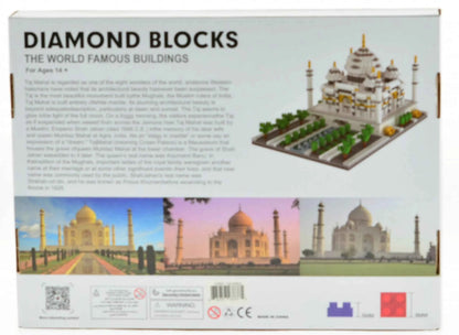 Taj Mahal Micro Block Building Set — 2,169 Pieces | Ages 10+