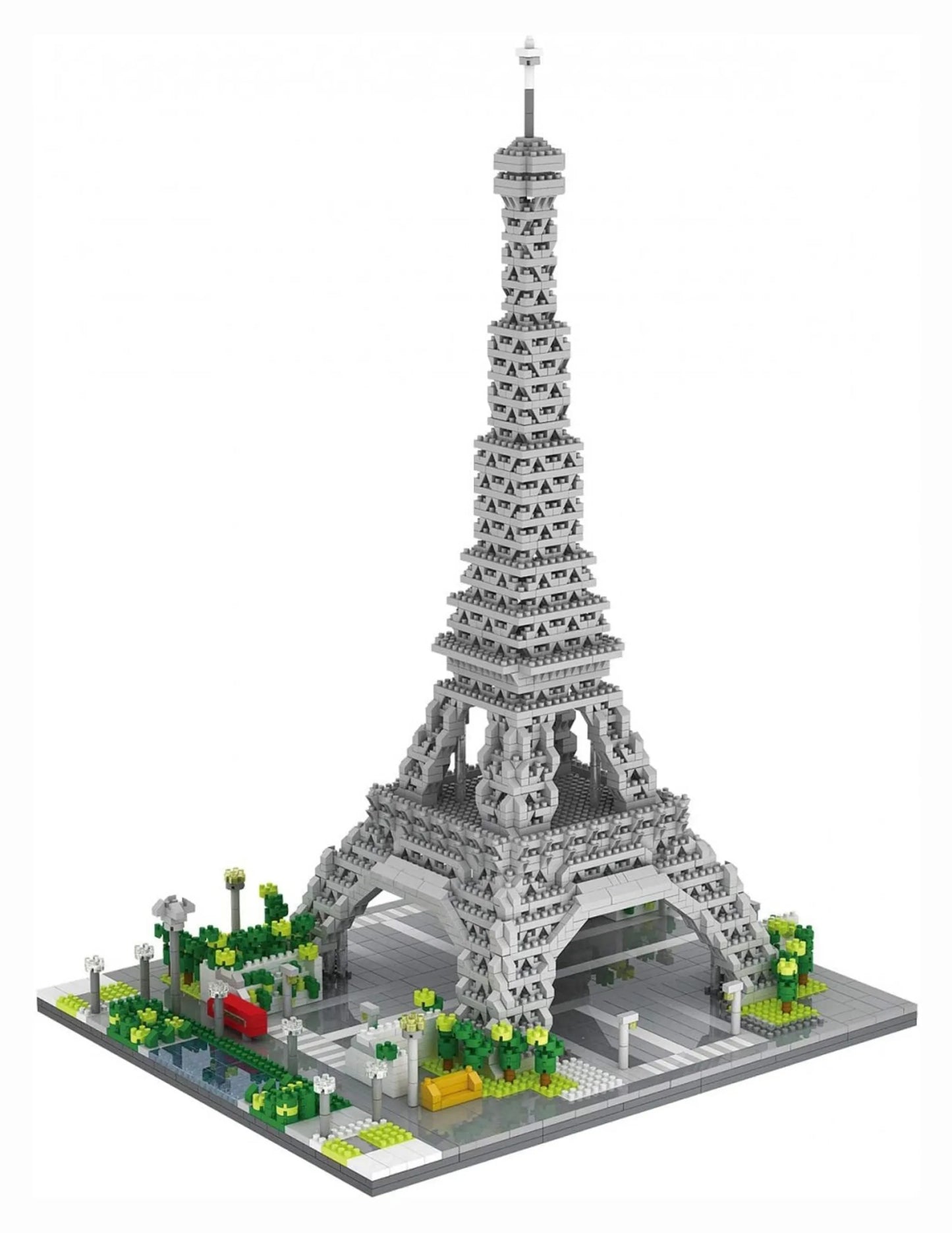 Eiffel Tower Micro Block Building Set — 3,370 Pieces | Ages 10+