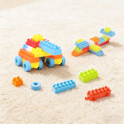 150-Piece Toddler Building Blocks | STEM & Montessori | Wheel Packs Included | ASTM & CPSIA | Ages 3+