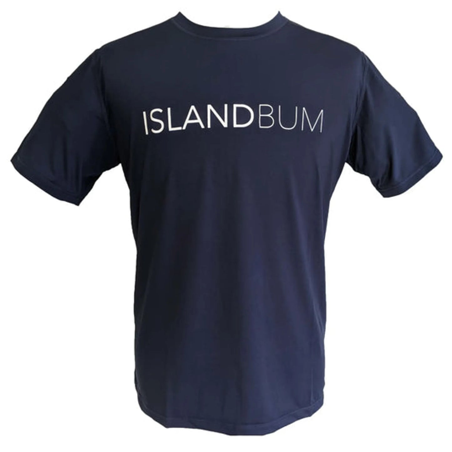 Island Bum UPF 50+ Performance Short Sleeve Shirt | Moisture-Wicking & Breathable | Seafoam & Navy