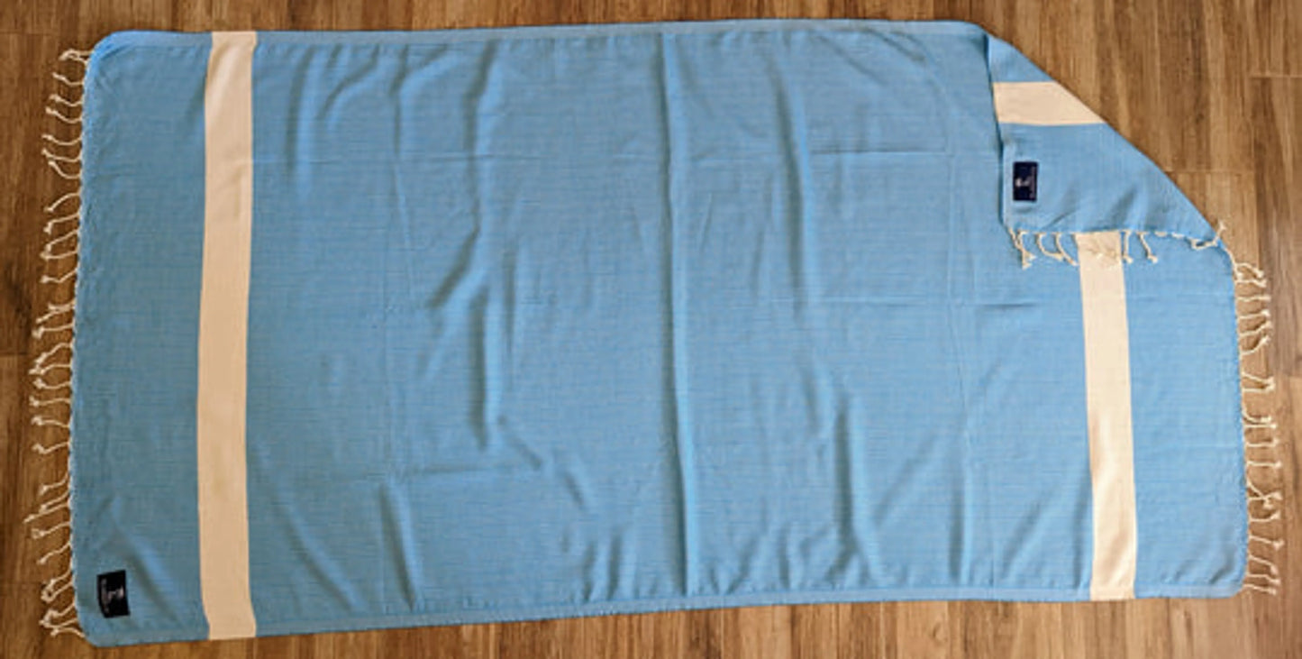 Island Bum Turkish Towel | 38" x 72" | 100% Turkish Cotton | Lightweight & Quick-Dry