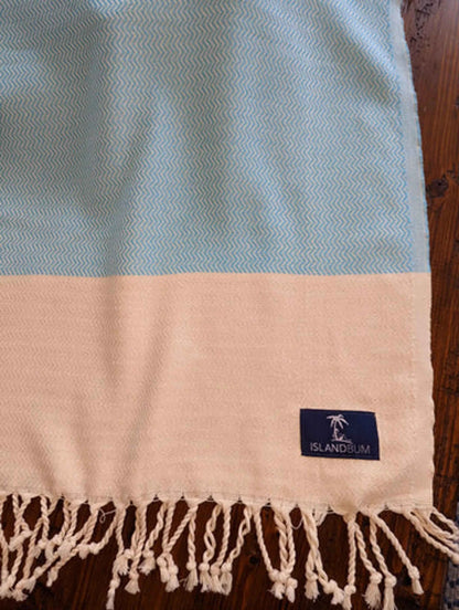 Island Bum Turkish Towel | 38" x 72" | 100% Turkish Cotton | Lightweight & Quick-Dry