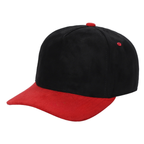 5-Panel Suede Snapback Cap | 29 Colors & Two-Tone Options - Niksstuff