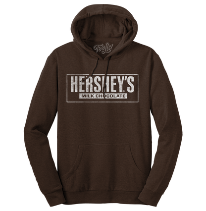 Hershey's Milk Chocolate Logo Pullover Hoodie | Brown