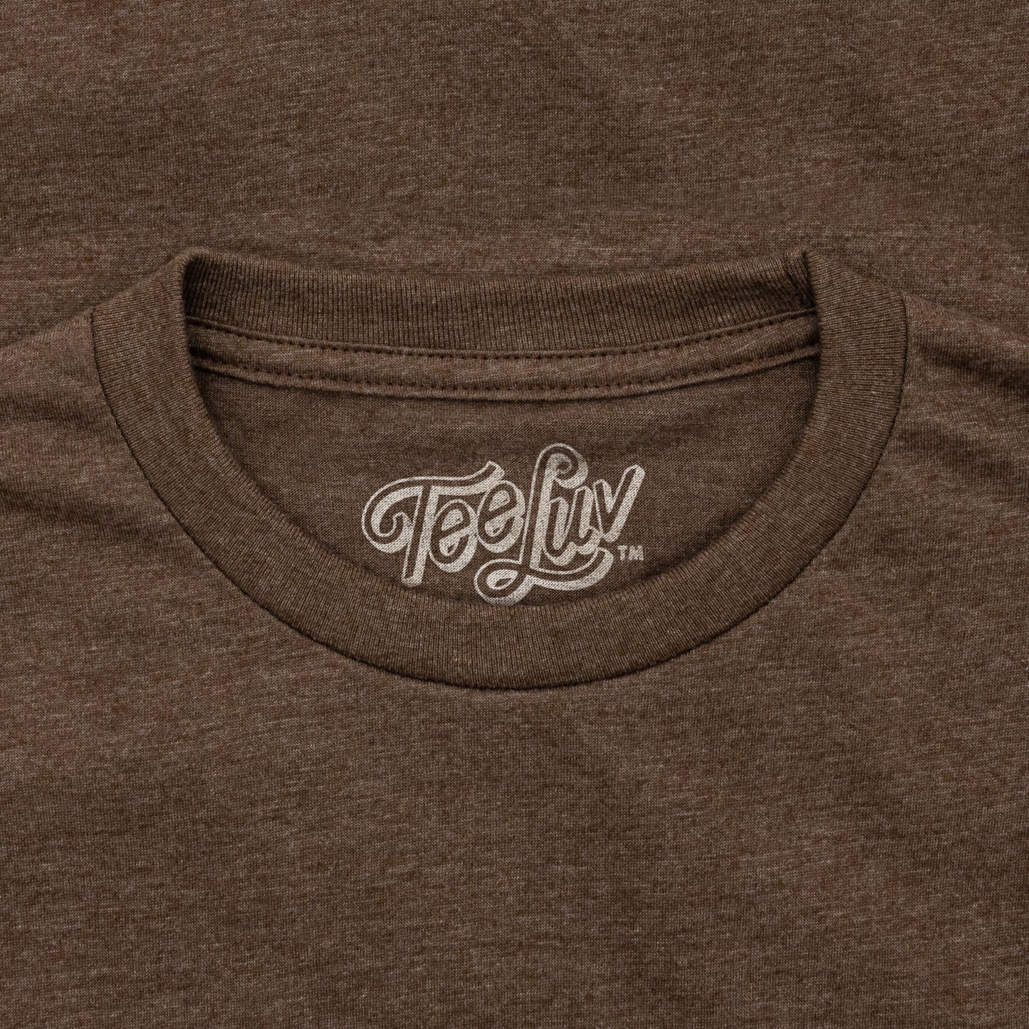 Hershey's Milk Chocolate T-Shirt | Distressed Logo | Brown Heather
