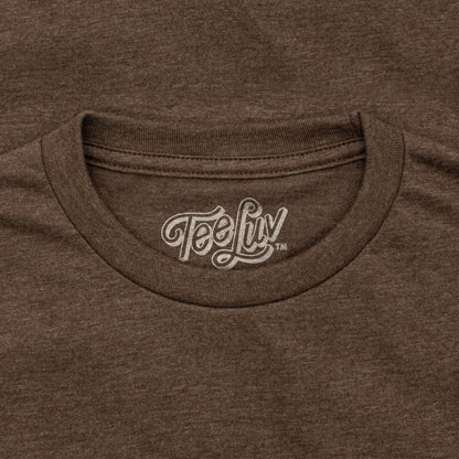 Hershey's Milk Chocolate T-Shirt | Distressed Logo | Brown Heather
