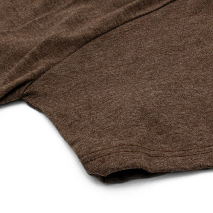 Hershey's Milk Chocolate T-Shirt | Distressed Logo | Brown Heather