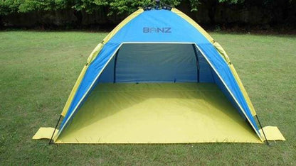 Shelta Sun Shelter UV Tent | UPF50+ | Pop-Up | Fits 2 Adults + 2 Kids | Sand Pockets - Niksstuff