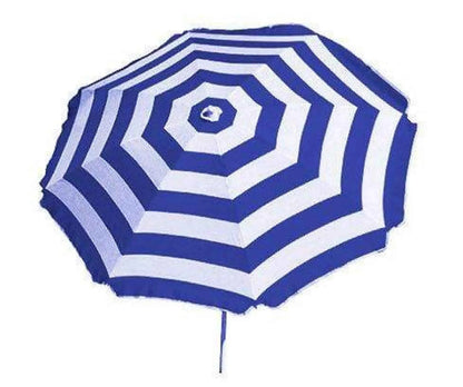 SHELTA Noosa Beach Umbrella – UPF 50+, 180cm Canopy, Tilt & Screw-In Base