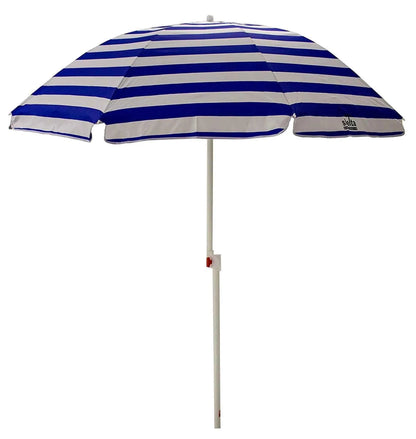 SHELTA Noosa Beach Umbrella – UPF 50+, 180cm Canopy, Tilt & Screw-In Base