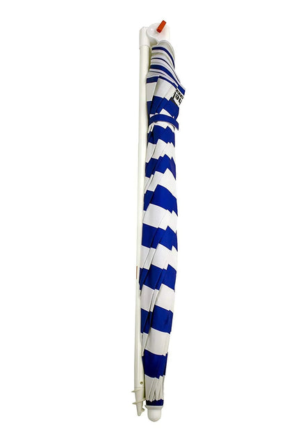 SHELTA Noosa Beach Umbrella – UPF 50+, 180cm Canopy, Tilt & Screw-In Base - Niksstuff