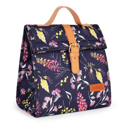 BANZ Insulated Lunch Cooler Bag – Eco-Friendly, Australian Floral Design