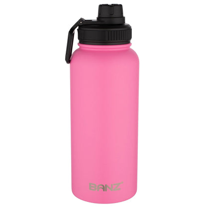 BANZ 32oz Insulated Stainless Steel Water Bottle – Hot & Cold - Niksstuff