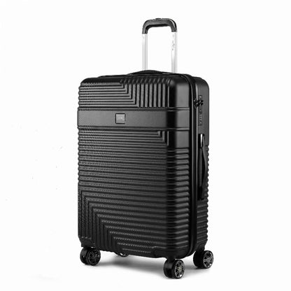 MKF Collection Mykonos Large 24" Check-In Spinner Suitcase | Hard Shell ABS | 4 Colors