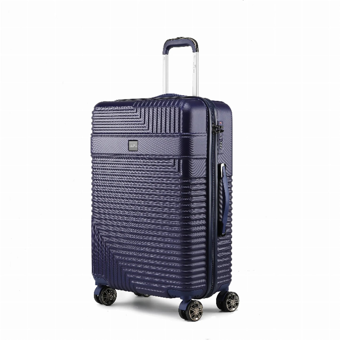 MKF Collection Mykonos Large 24" Check-In Spinner Suitcase | Hard Shell ABS | 4 Colors