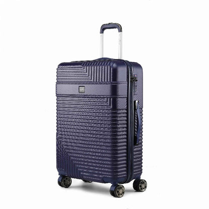 MKF Collection Mykonos Large 24" Check-In Spinner Suitcase | Hard Shell ABS | 4 Colors