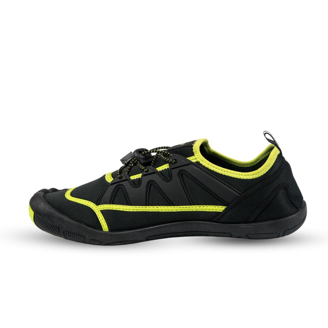BoneZZZ Hydroz Aqua Socks - Black Water Shoes with Bungee Closure