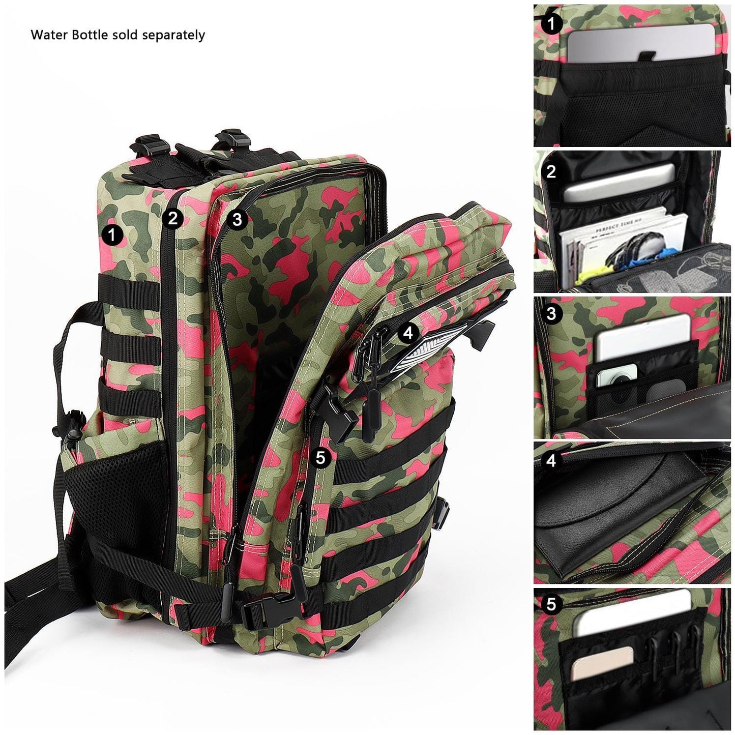 Raider Series Tactical Laptop Backpack | Fits 11"–17.3" | Military-Grade | 6 Colors