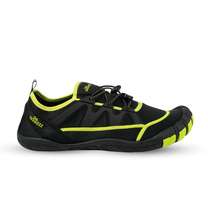 BoneZZZ Hydroz Aqua Socks - Black Water Shoes with Bungee Closure