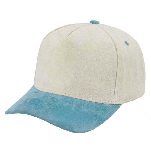 5-Panel Suede Snapback Cap | 29 Colors & Two-Tone Options - Niksstuff