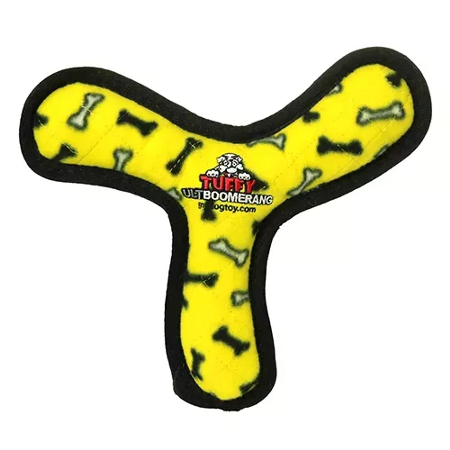 Tuffy Ultimate Boomerang Dog Toy — Durable, Floats & Machine Washable