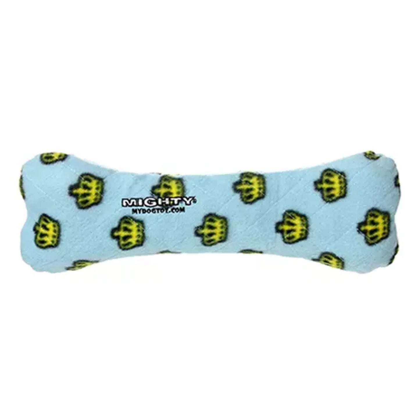 VIP Products Mighty Bone Dog Toy | Super Soft & Strong Plush | Floats & Machine Washable | 4 Colors