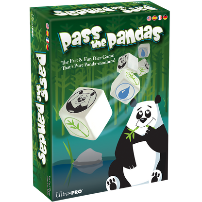Pass the Pandas Dice Game - 2-5 Players, Ages 6 and Up