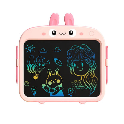 Kids LCD Writing Tablet 13.5" | Large Color Display | One-Click Erase | Waterproof | Teal, Yellow or Pink