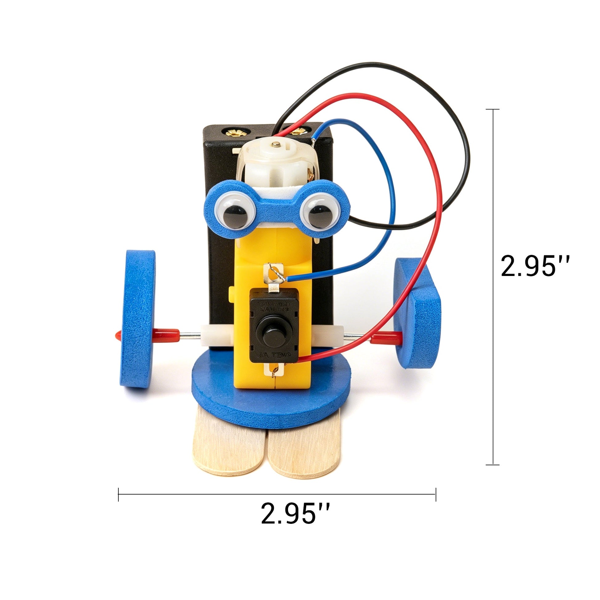 Big Foot Robot DIY Kit | Educational STEM Toy for Kids Ages 8+ - Niksstuff