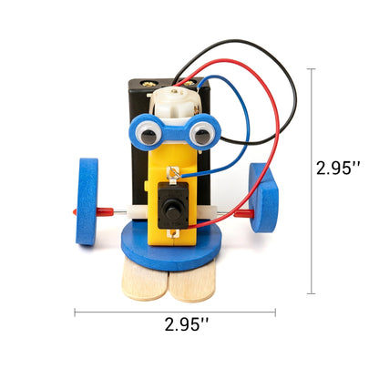 Big Foot Robot DIY Kit | Educational STEM Toy for Kids Ages 8+ - Niksstuff