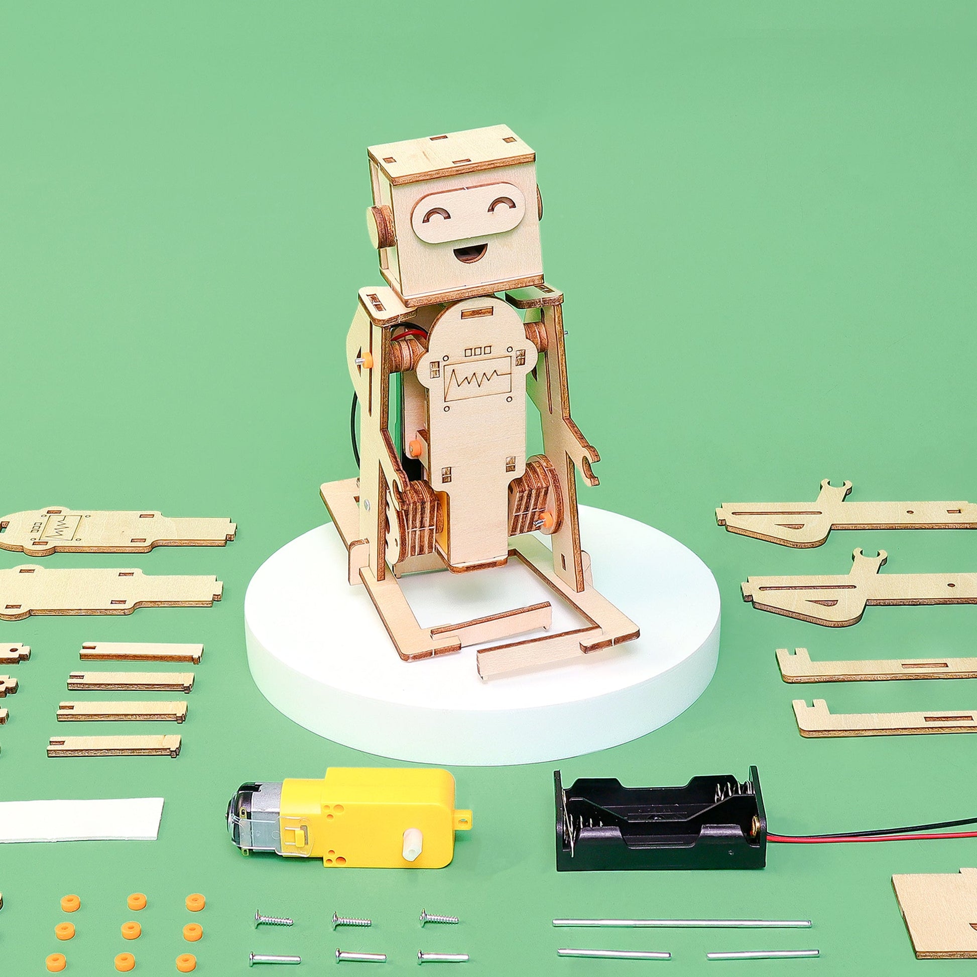 WalkieBot Walking Robot STEM Kit | Build a Robot for Kids Ages 8+ - Niksstuff