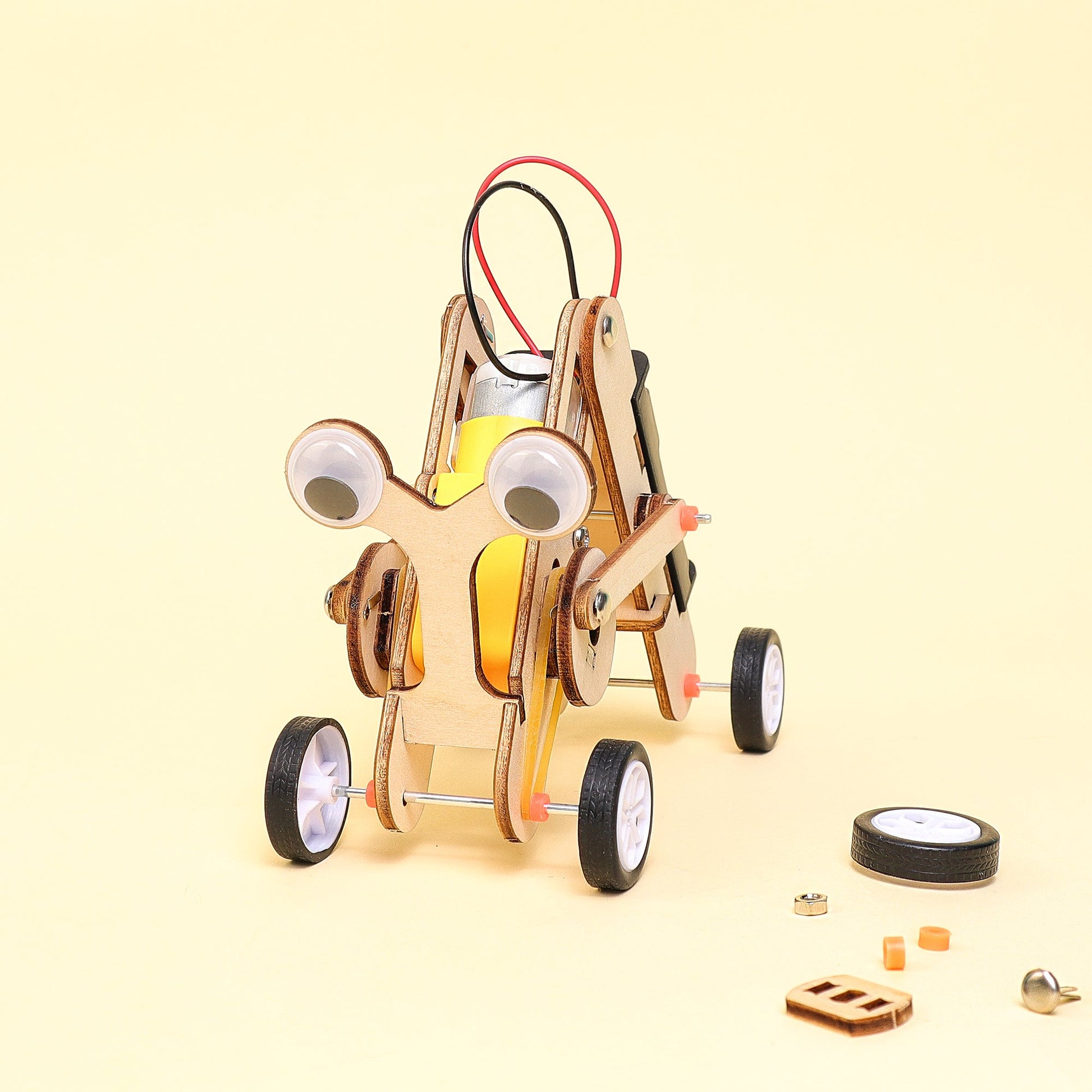 Crawling Bug Robot STEM Kit | Build & Learn Robotics for Kids 8+ - Niksstuff