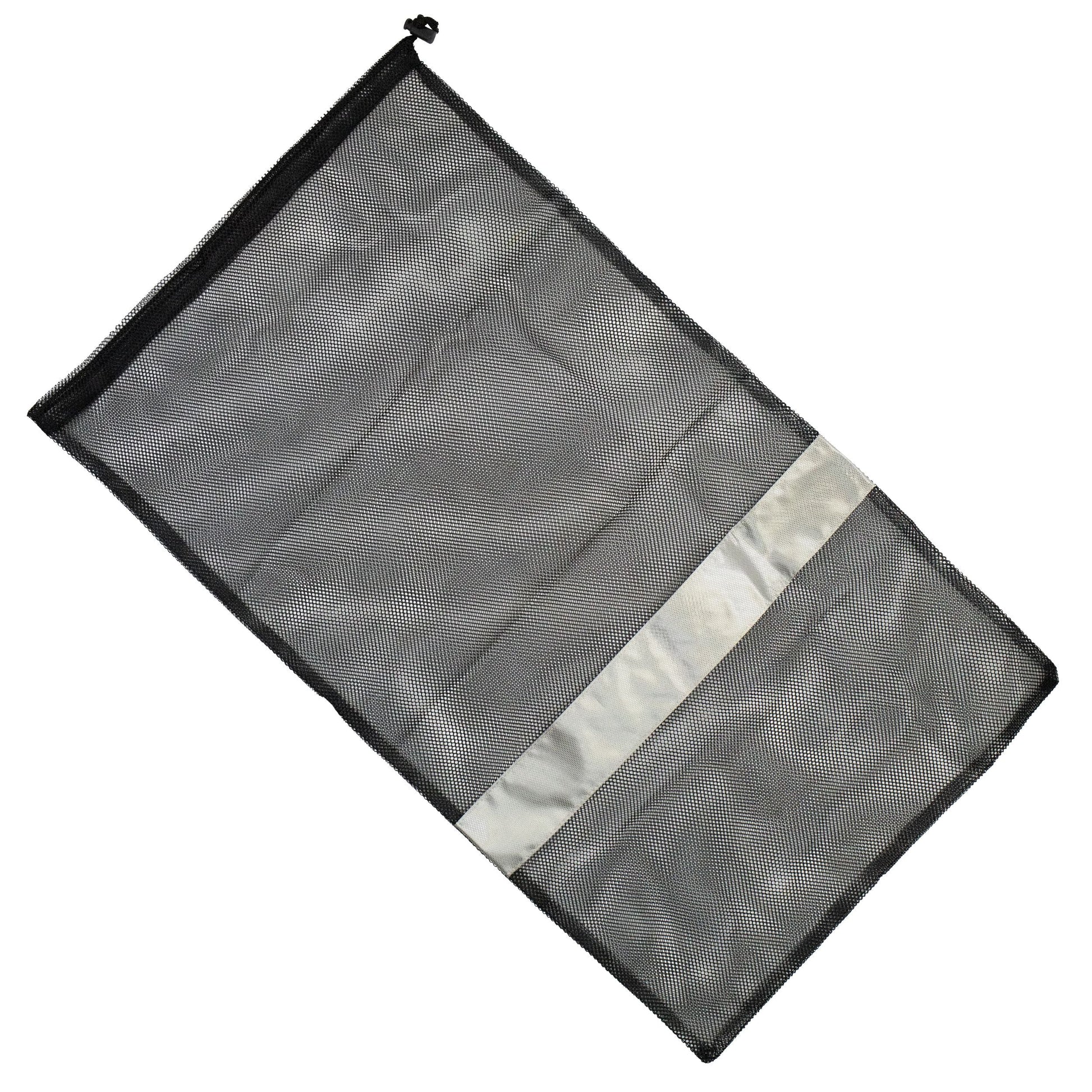 Drawstring Gray Mesh Gear Bag 31" x 18" by Scuba Choice - Niksstuff