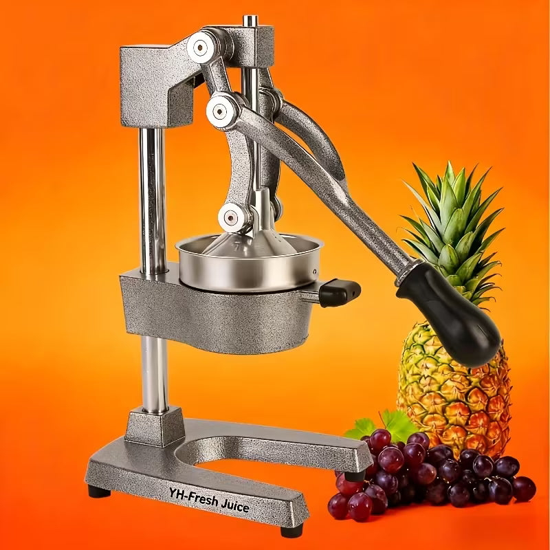Commercial Manual Citrus Juicer Hand Press - Gray