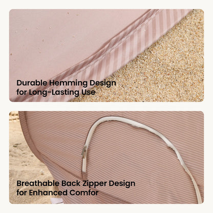 Tiny Land® 3-in-1 Baby Beach Tent with Built-In Splash Pool – UPF50+ Shade, Wind Protection & Water Play | Toddlers