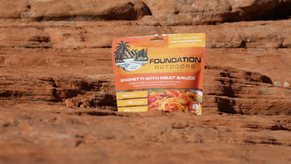 Foundation Outdoors Freeze Dried Spaghetti with Meat Sauce