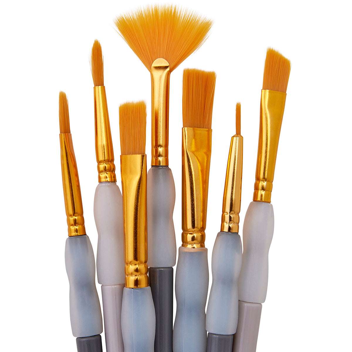 Studio Golden Nylon Brush Set - 7 pc