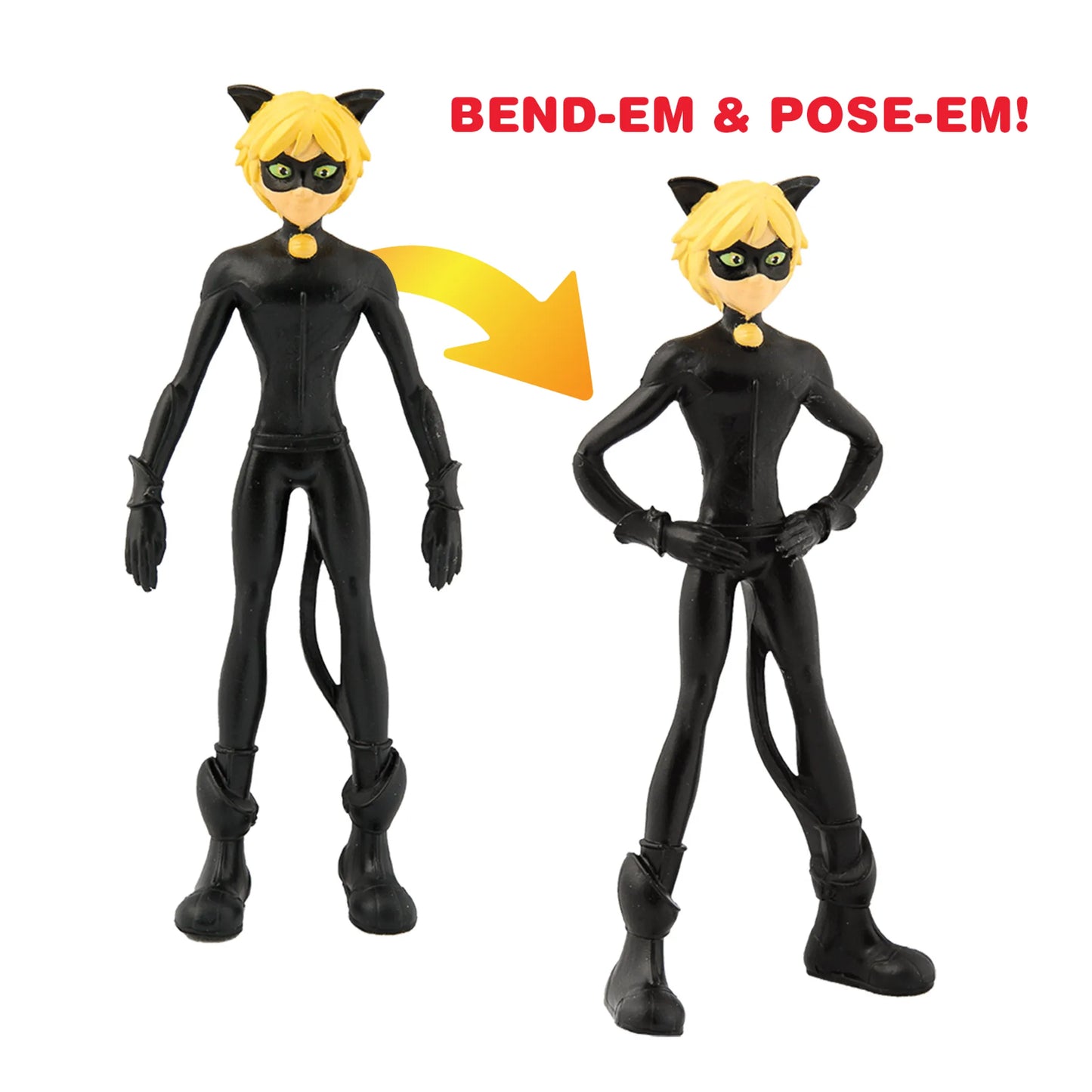 Miraculous Bendable Figure Collection by NJ Croce - Niksstuff