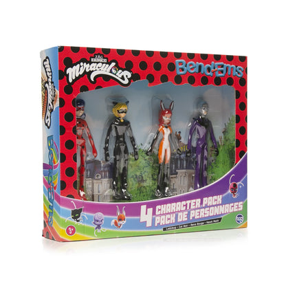 Miraculous Bendable Figure Collection by NJ Croce - Niksstuff
