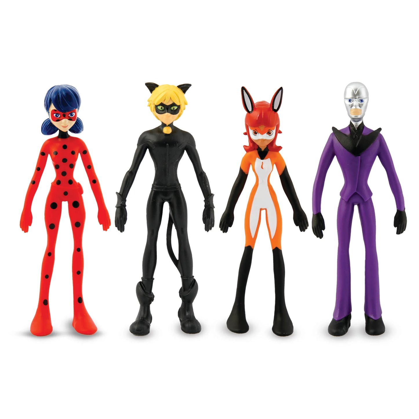 Miraculous Bendable Figure Collection by NJ Croce - Niksstuff