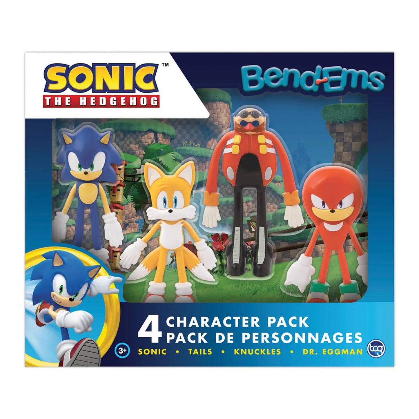 Bendems Sonic the Hedgehog Bendable Figure Collection by NJ Croce - Niksstuff