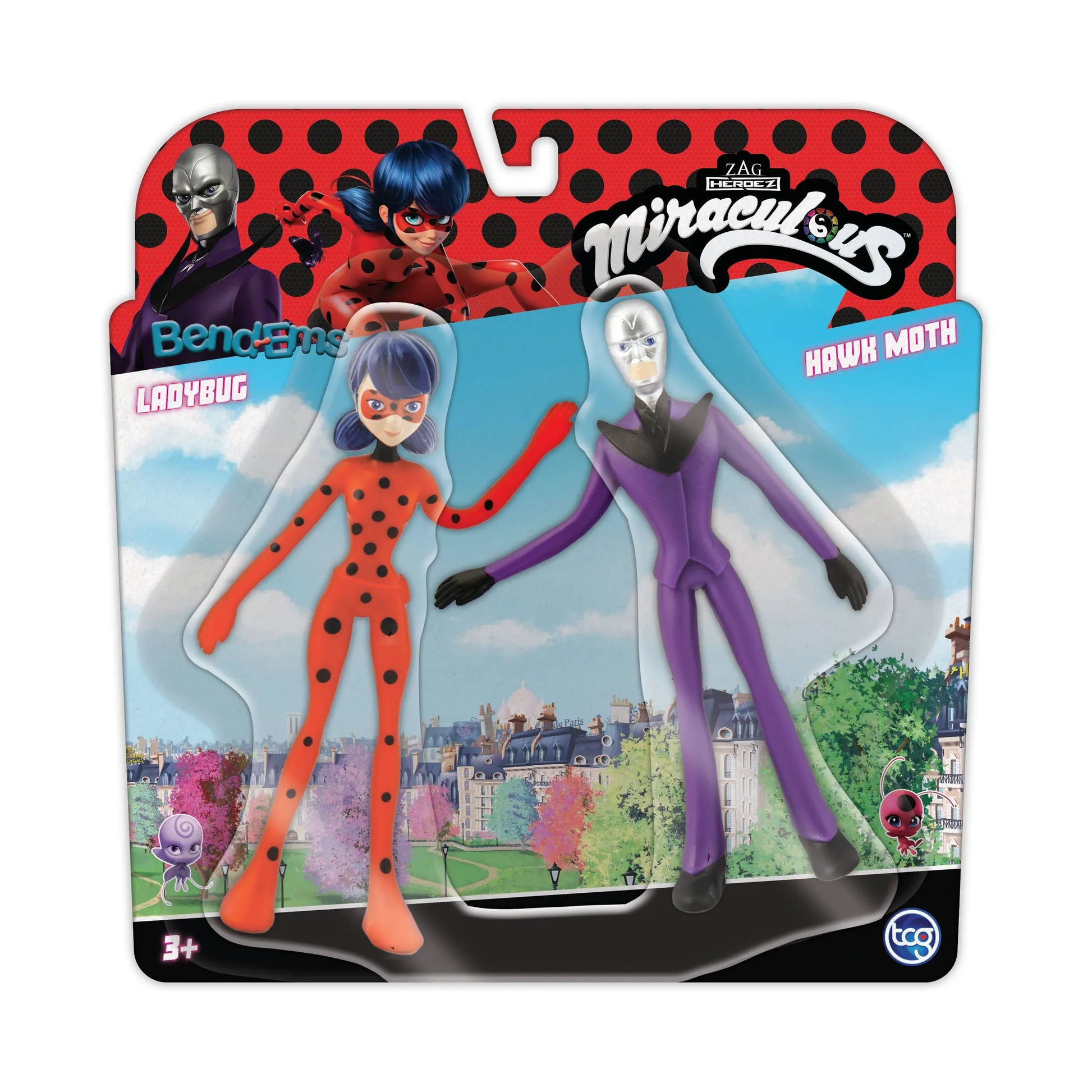 Miraculous Bendable Figure Collection by NJ Croce - Niksstuff